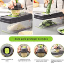 Cortador y Rebanador de Verduras Multifuncional 16 en 1
