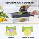 Cortador y Rebanador de Verduras Multifuncional 16 en 1