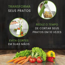 Cortadora Mandolina Multifuncional 5 Funciones – Precisión y Agilidad en Tu Cocina