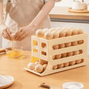 Organizador Portahuevos con Rodadura Automática 4 Niveles