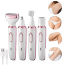 SilkFree 4‑in‑1 – Depilador Elétrico Feminino